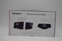Sungale 3rd Gen. Wi-Fi Internet Radio with Touch Screen, Black