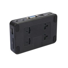 Seebest P6 HD Player Video Player HDMI VGA AV For Home U Disk SD Card Projector-