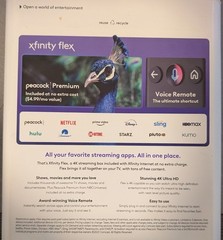 Xfinity Flex 4K Ultra HD Streaming TV Box with Voice Remote – Brand New