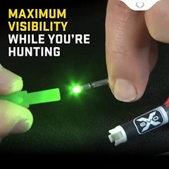 Red Alpha-Brite Lite Stick – Pack of 3, 8-10 Hour Battery Life, Bright LED Light