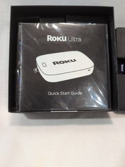 Roku Ultra 4K HDR Streaming Player – Remote & Headphones – Black