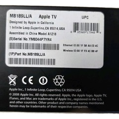 Apple TV 1st Gen 160GB A1218 MB189LL/A Media Streamer Original Box