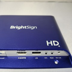 BrightSign HD1024 Media Digital Signage Player Expanded I/O 4K HTML5 TESTED