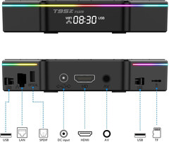 T95ZPLUS Android TV Box 12.0, 4GB RAM, 32GB ROM, 6K Ultra HD, Bluetooth 5.0