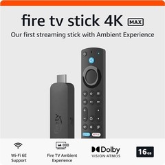 Amazon Fire TV Stick 4K Max streaming device