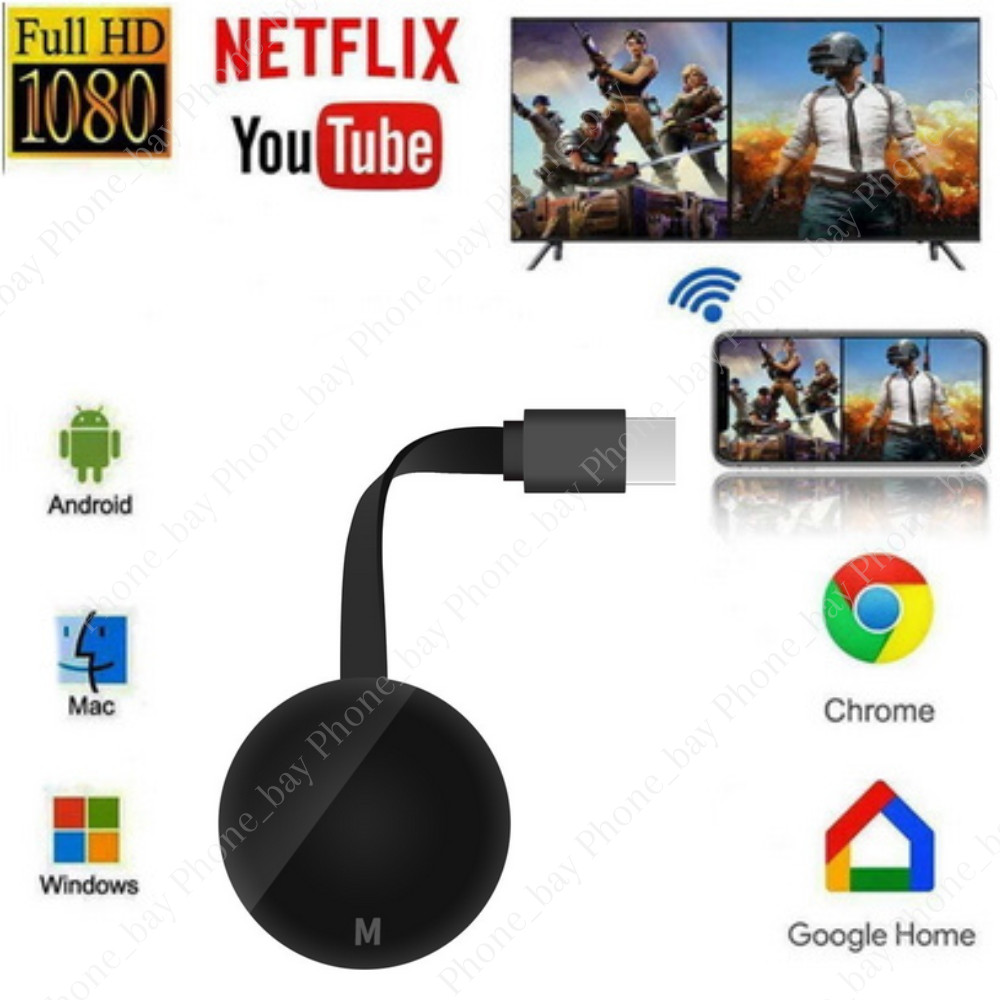 HDMI TV WiFi Video Cast Wireless Media Video Streamer Dongle 1080P HD Receiver