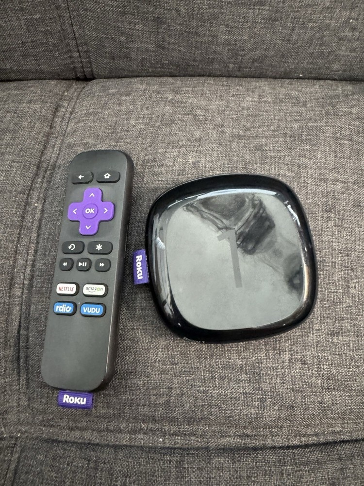 Roku 1 Media Streamer 2710X No Power Cord Tested And Working