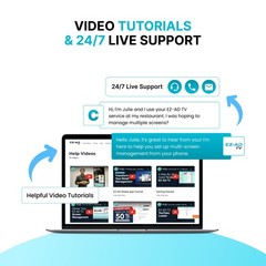 4K Digital Signage Player Kit: Cloud Control, Auto-Post, Free Plan & Templates