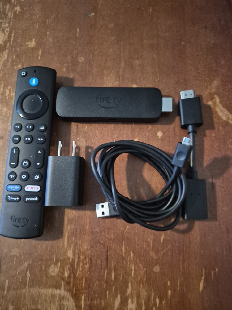 Amazon Fire 4K HDR Streaming Media Player – Black (B08XVYZ1Y5)