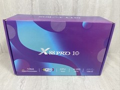 ANDROID TV BOX 4K MEDIA PLAYER | X88 PRO 10 | DDR RAM 2G | eMMC ROM 16GB