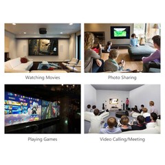 4K HDMI Wireless Wifi Mirror Screen Adapter Airplay Miracast Dongle For Phones