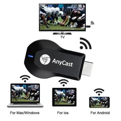 Receptor De Pantalla Wifi Compatible Con Android IOS Dongle Del Casa Y Coche FHD