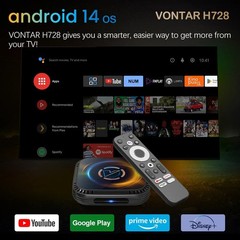 VONTAR H728 Android 14 TV Box Allwinner H728 Octa Core Cortex A55 Support 8K T