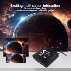 M98-M9 Android 13 Smart TV Box 8K UHD 2GB+16GB 5G WiFi Streaming Media Player