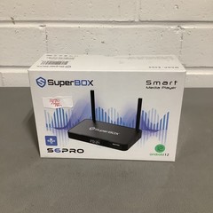 SuperBOX S6PRO Smart Media Player- 4GB+ 32GB, Android 12, Wi-Fi 6