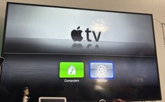 Apple TV A1427 1080P Media Streaming w/ Remote Power Cord HDMI Tested Working