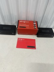 Sling Media Slingbo M1 Digital HD Media Streamer Lot Of 2 Power tested Read!