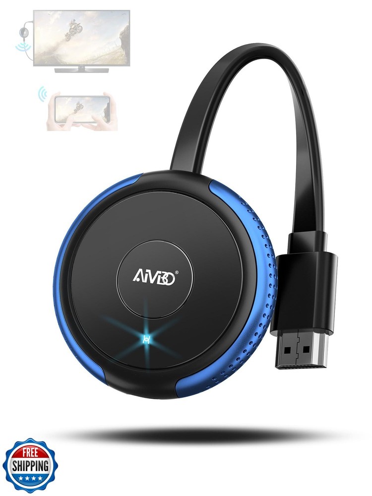 AIMIBO 4K Wireless Display Adapter 5G – Truly Plug and Play HDMI Wireless Don