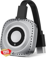 Wireless HDMI Display Dongle Adapter, 4K Decode and 1080P@60Hz Wireless Casti…