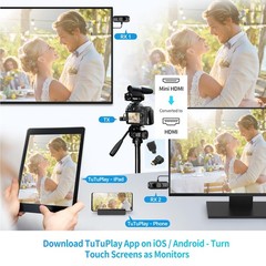 Wireless HDMI PRO- Transmitter and Four Receiver, Portable Multi-TVs Extender…