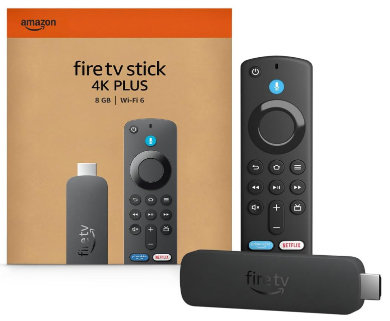 Amazon Fire TV Stick 4K Plus newest model with AI-powered Fire TV Search, Wi-Fi6
