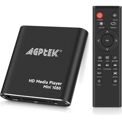 Ultra HDMI Digital Media Player – Full HD 1080p, USB Recording, Remote Included