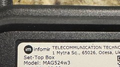 Infomir Mag 524w3 4k Built-in Dual Band 2.4g/5g Wifi Set-Top Box Mag524w3 IPTV
