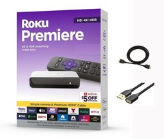 Roku Premiere 4K HDR Streaming Media Player 3920RW-SW ,Latest Version!