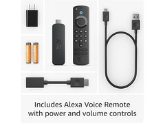 Amazon Fire TV Stick 4K 2nd Gen Media Streamer with Alexa Voice Remote BROWN BOX
