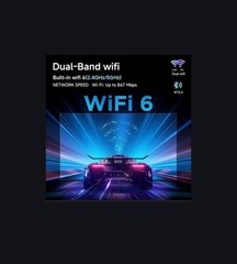 2026 We2USat P6 Mini Android Media Player Portable Can Be Used In Your Car