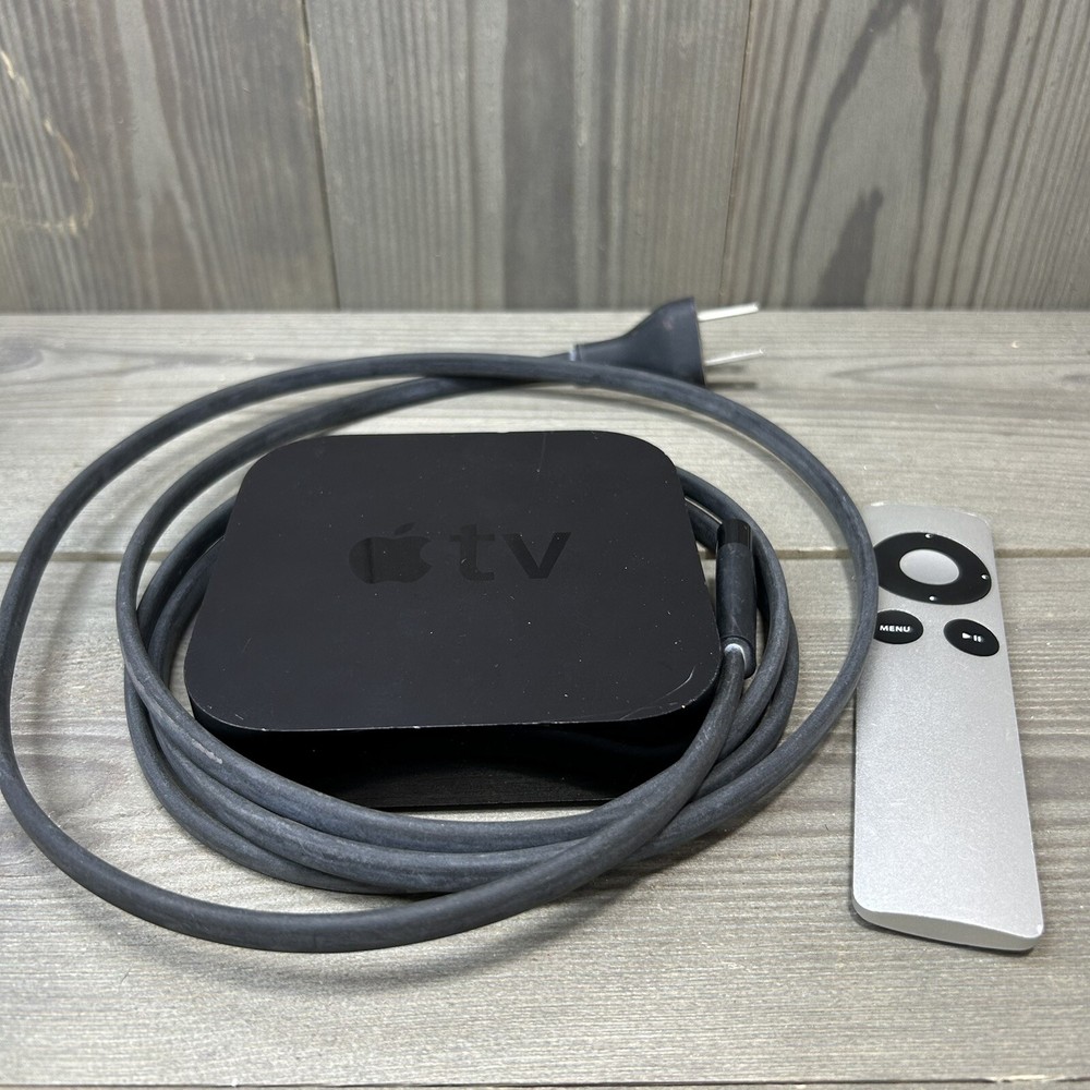 Apple TV 3rd Gen HD Media Streaming Box w/ Remote & Power Supply A1469