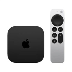 Apple TV 4K 3rd Gen. 128GB Media Streamer – Black, Wi-Fi + Ethernet