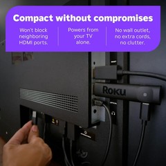 Roku Streaming Stick Plus 2025 – 4K & HDR Roku Streaming Device for TV with Voic