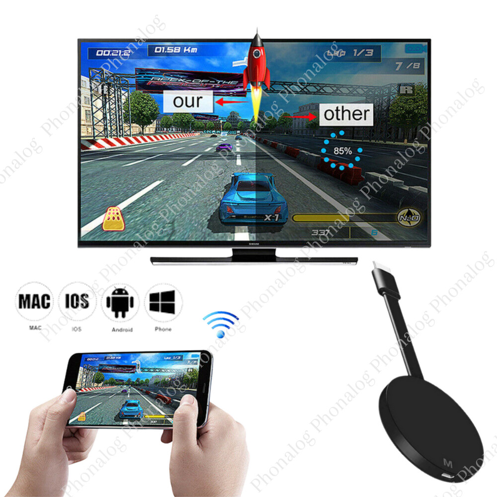 Wifi Wireless HDMI Mirror Screen Display Adapter Miracast Dongle For HD 1080P TV