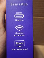 2021 ROKU MEDIA STREAMER PLAYER WI-FI HD #3930R HDMI WORKS W/HEY GOOGLE NEW