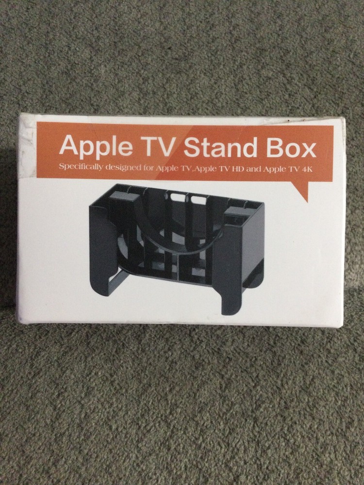 New Apple TV Stand Box – Black