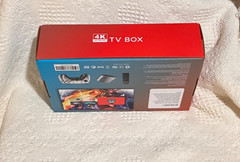 M77 Android TV Game Box 4K 8K HDR 5G w/ 2 Wireless Controllers New
