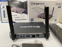 Superbox S6 Ultra 128GB Smart Media Player Android 12- 6K Ultra HDTV 1000M Eth.