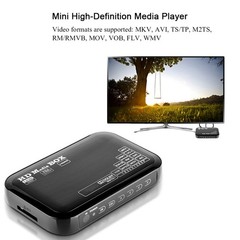 Full HD Mini Box Media Player 1080P Media Player Box Support MMC RMVB MP3 AVI