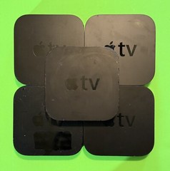 LOT OF 5 Apple TV 3rd Gen A1469 & A1427 Digital HD Media Streamer Power Tested