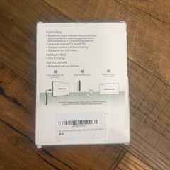 1080P iShare iOS Wireless Display Adapter, Streaming Device for iPhone to TV