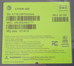 AT&T C71KW-400 Direct TV NOW Streaming Box