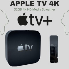 OEM Apple TV 32GB 4K HD Media Streamer – Black (MQD22LL/A) OPEN BOX