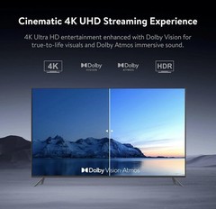 onn. 4K Google TV Streaming Box 2160p Wi-Fi HDMI Dolby Audio w/ Remote