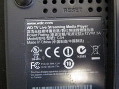 Western Digital WD TV Live Streaming Media Player C3H WDBHG70000NBK