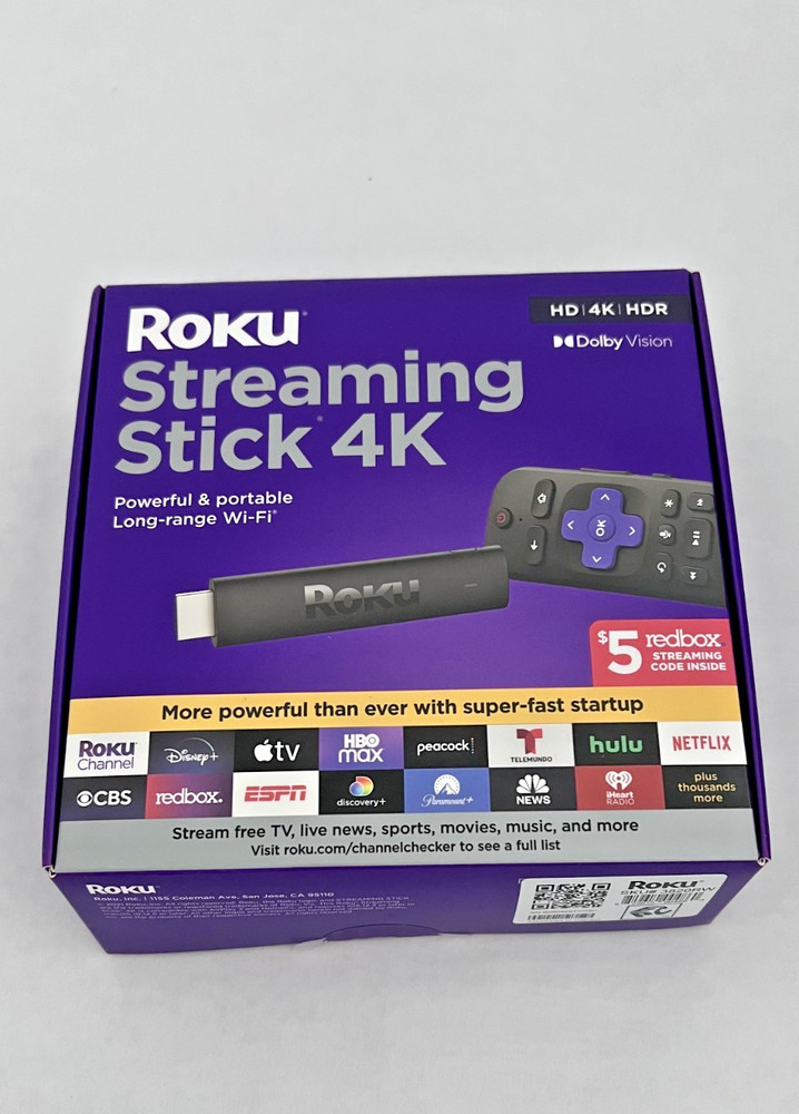 Roku 3820X 4K Streaming Stick New in Box