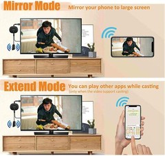 Wireless HDMI Display Adapter,SOCLL Wi-Fi HDMI Adapter,4K WiFi Streaming Video