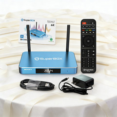 6K 64GB advanced Superbox S6 MAX TV Box Factory delivery on the Service guarant