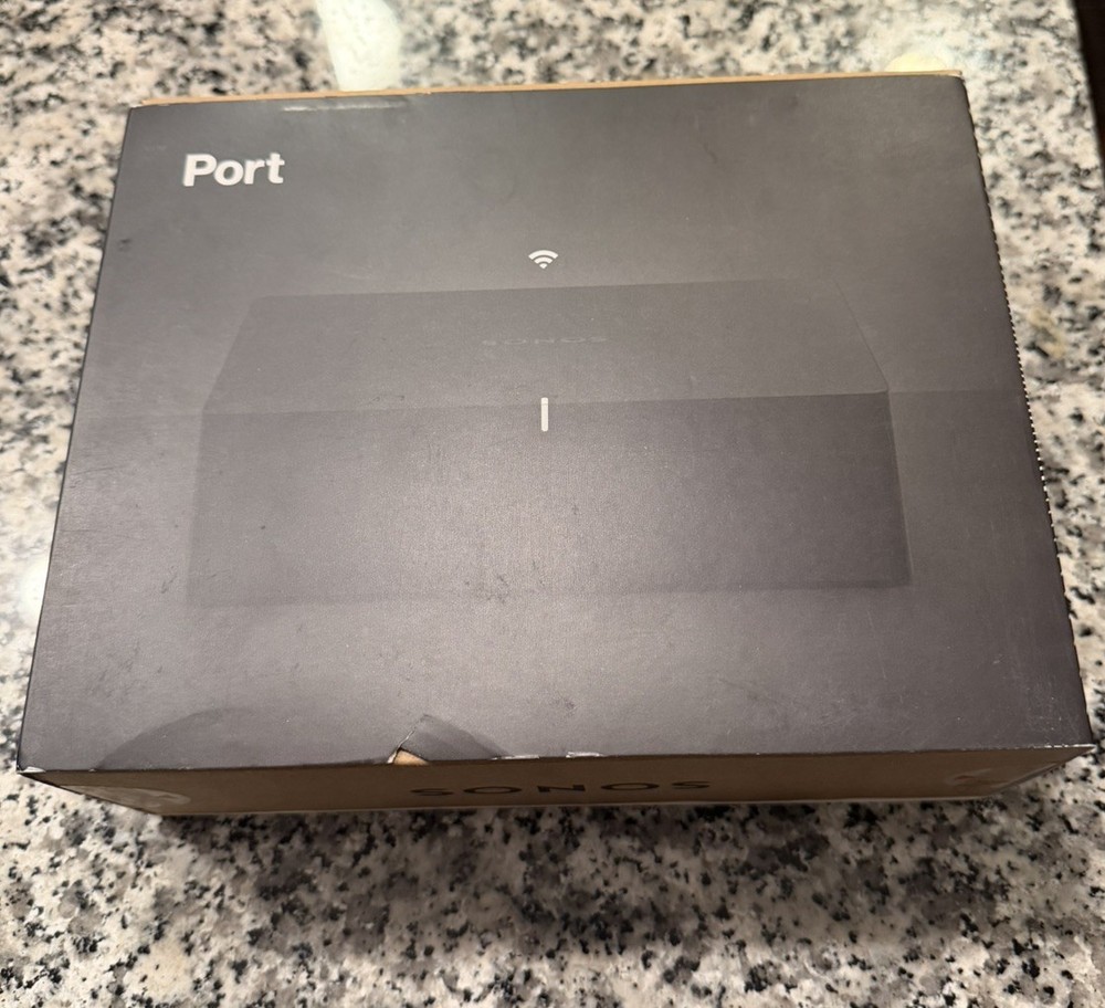 Sonos Port Streaming Media Player PORT1US1BLK ( New open box)