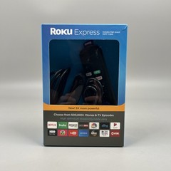 Roku Express HD 3900R 1080p HDMI Streaming Player Complete w/ Box – Excellent